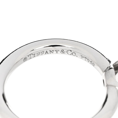 Tiffany Platinum Diamond .87ct Bezel Engagement Ring 47 4.25 4 of 5