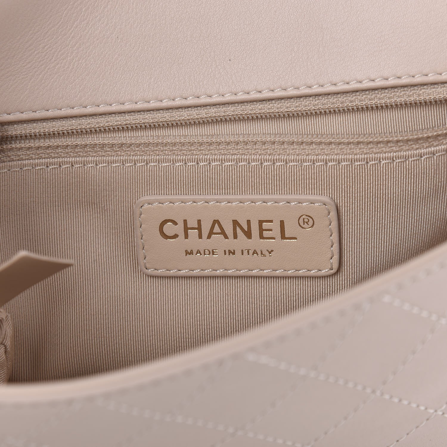 Chanel Calfskin Stitched Medium Covered CC Flap Bag Light Pink 9 of 12