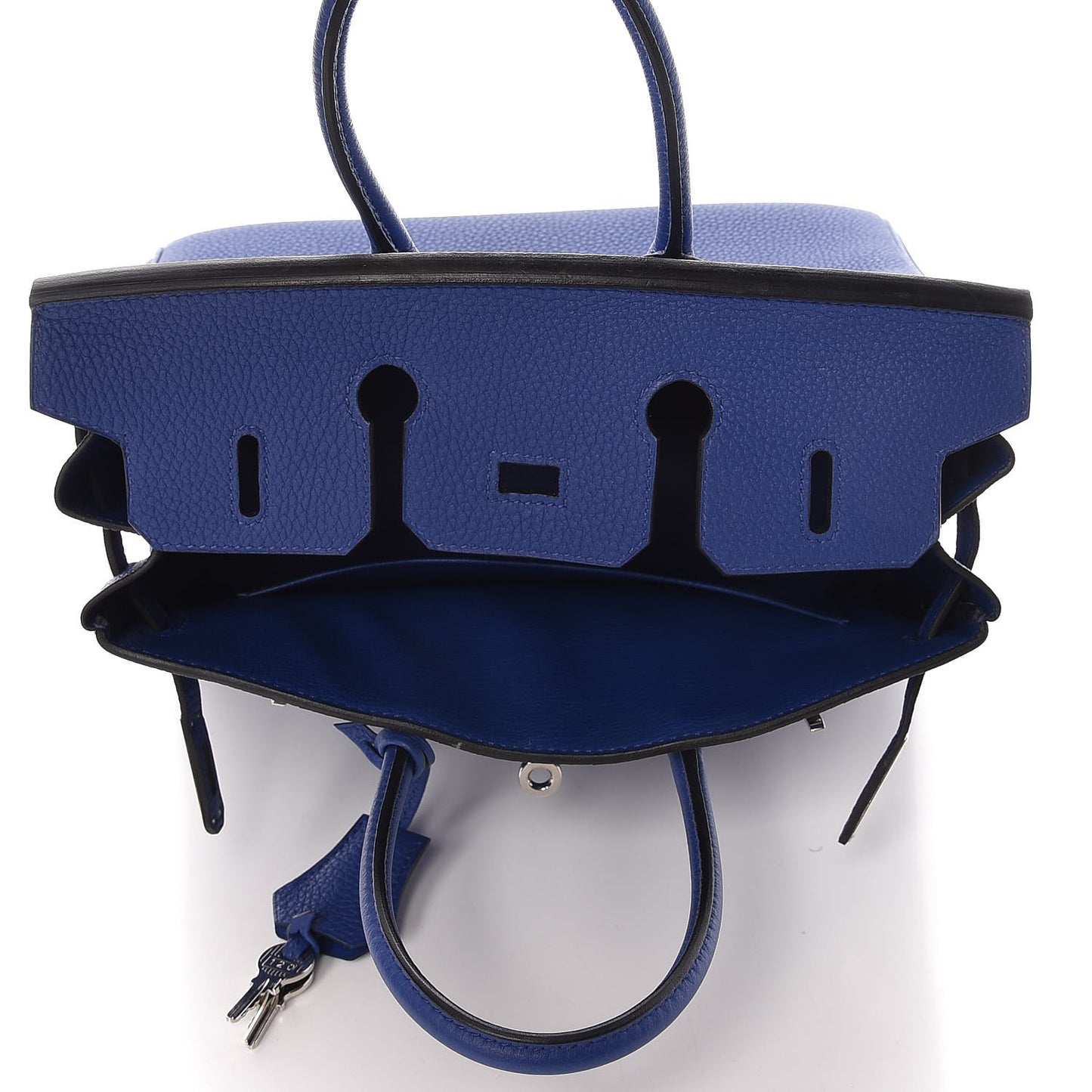 Togo Birkin 25 Bleu Electrique