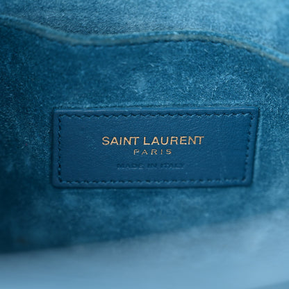 Saint Laurent Calfskin Baby Sac De Jour Indigo 6 of 15
