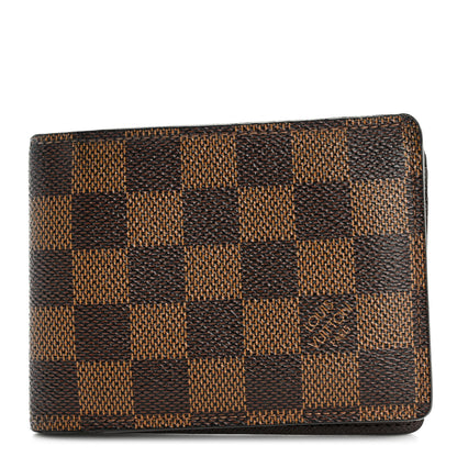 Louis Vuitton Damier Ebene Multiple Wallet 1 of 9