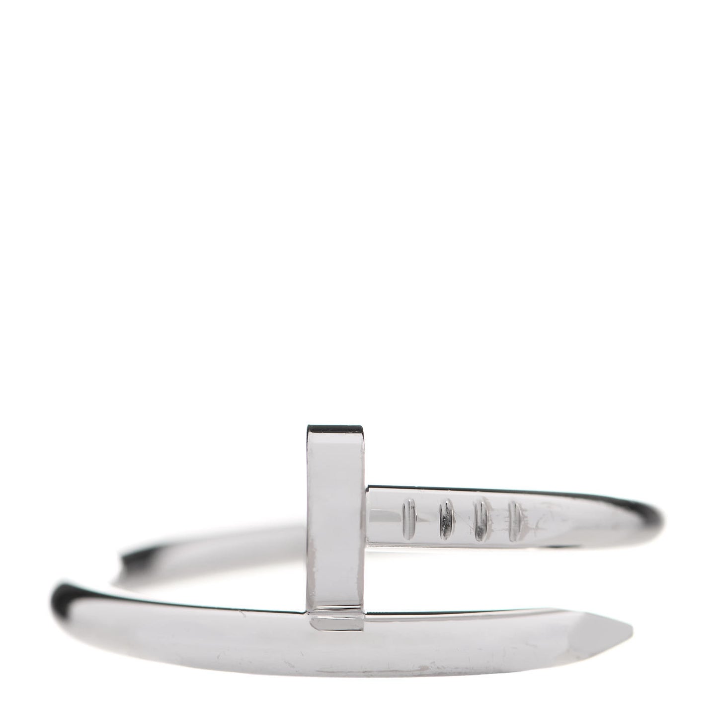 18K White Gold Juste Un Clou Ring 63 10.25