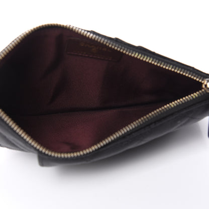 Chanel Caviar Quilted Classic Flat Wallet Pouch Black 5 of 9