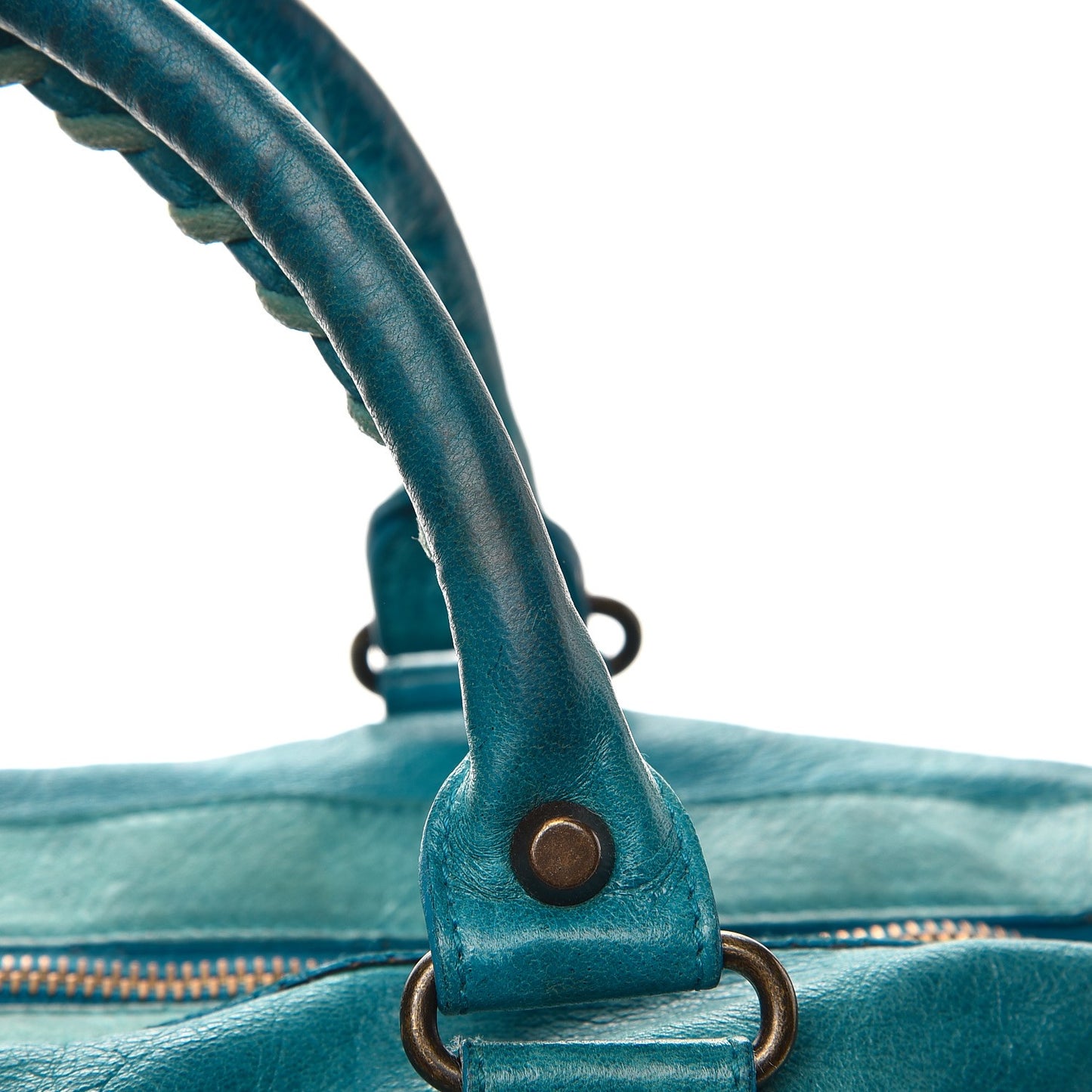 Chevre Classic Hardware Twiggy Aquamarine