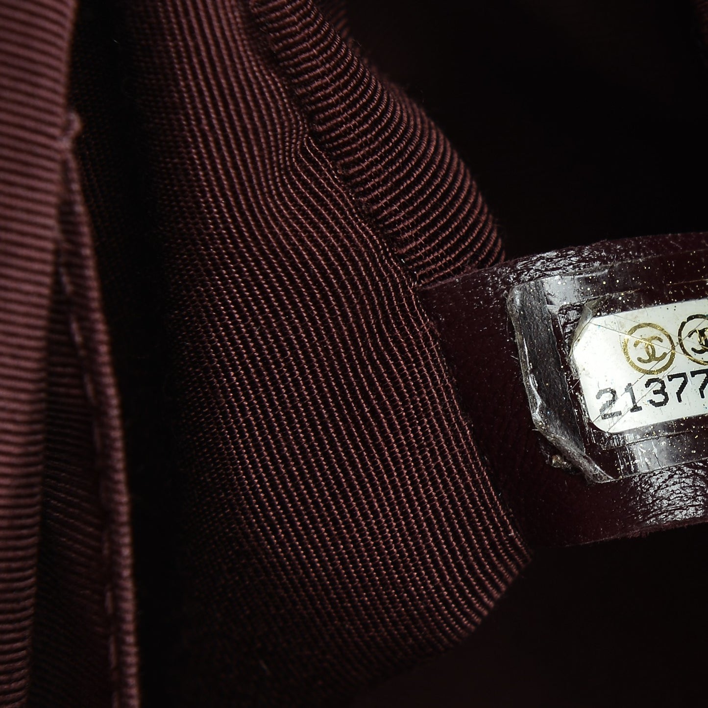 Patent Goatskin Quilted New Medium Boy Flap Red