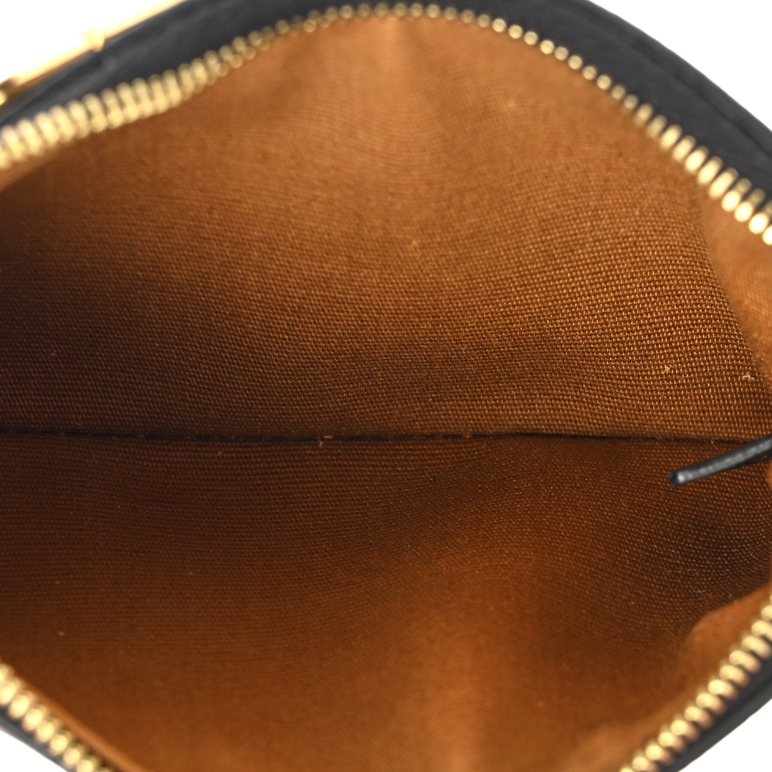Celine Triomphe Canvas Logo Coin and Card Pouch With Hook Black 5 of 8