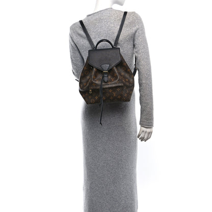 Louis Vuitton Monogram Montsouris PM Black 2 of 11