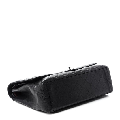 Chanel Caviar Quilted Maxi Double Flap Black 4 of 16