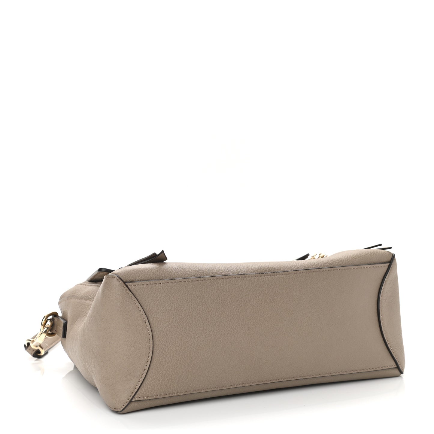 Calfskin Medium Faye Day Shoulder Bag Motty Grey