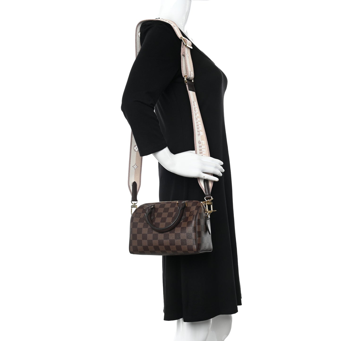 Damier Ebene Speedy Bandouliere 20