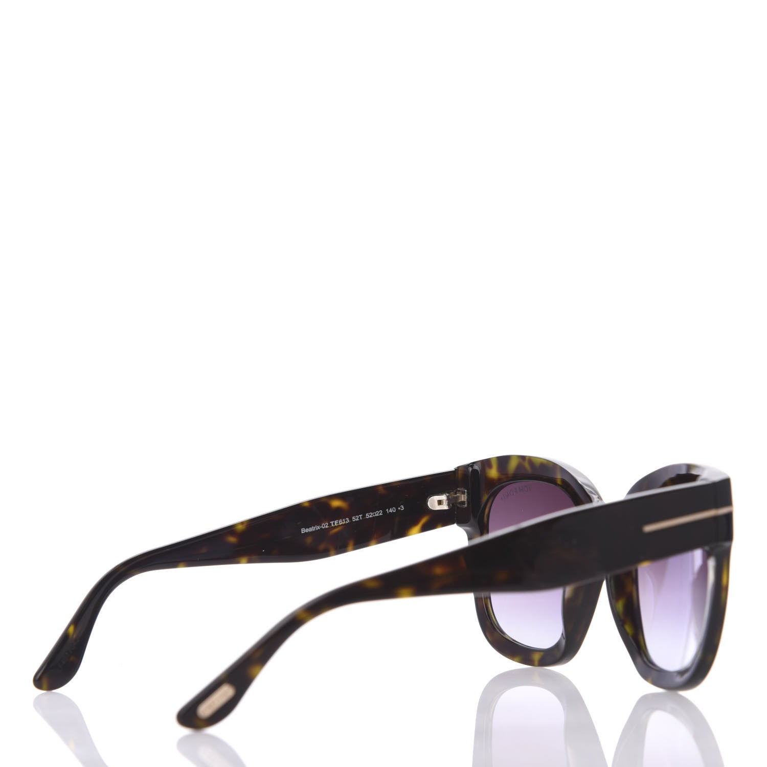 Tom Ford Beatrix Sunglasses TF613 Tortoise 4 of 7