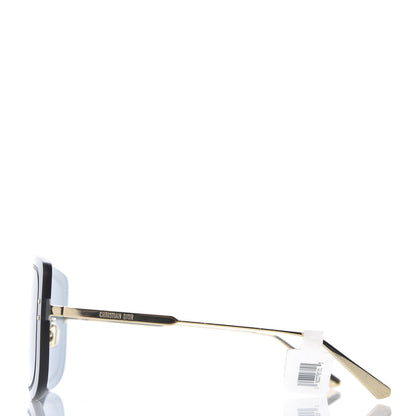 Christian Dior UltraDior Mask Sunglasses Gold Blue 2 of 9
