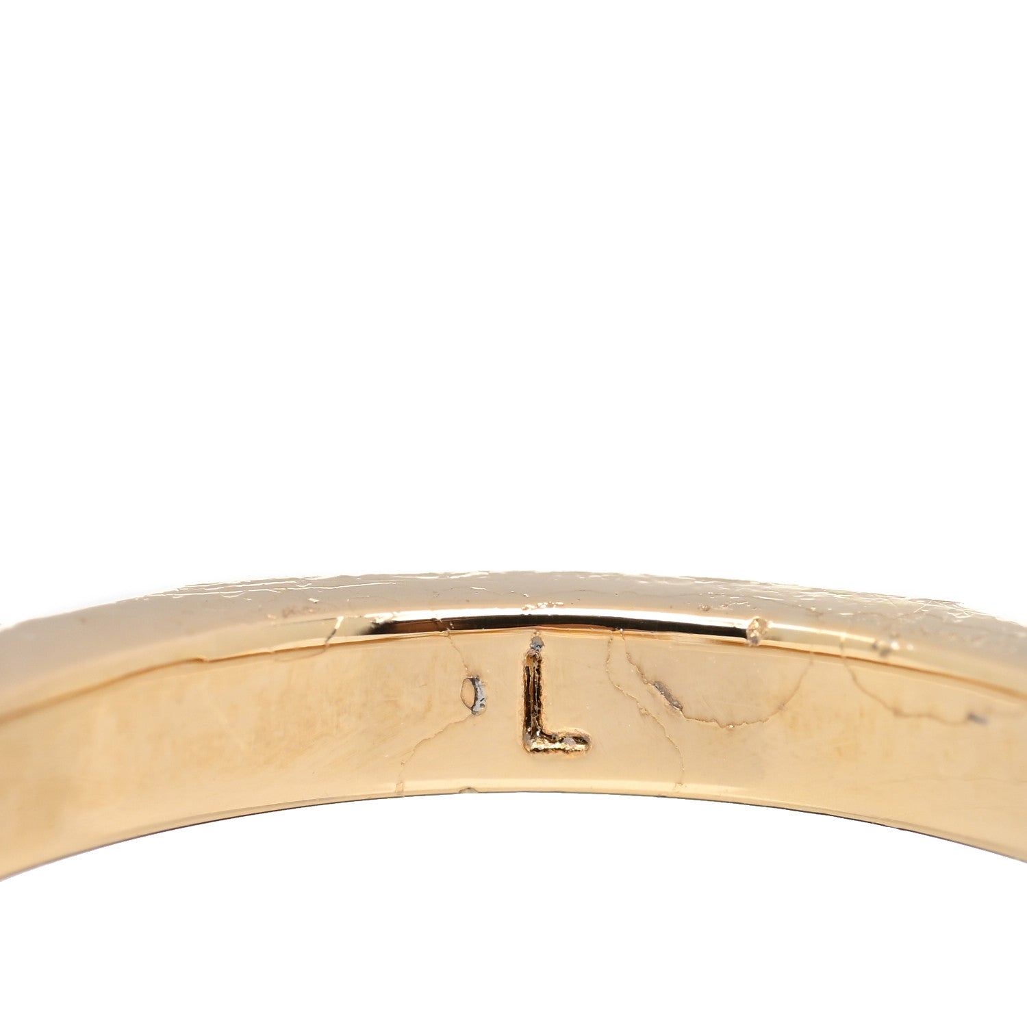 Christian Dior Metal Crystal Dio(R)evolution Ring L 56/7.5 Gold 4 of 4
