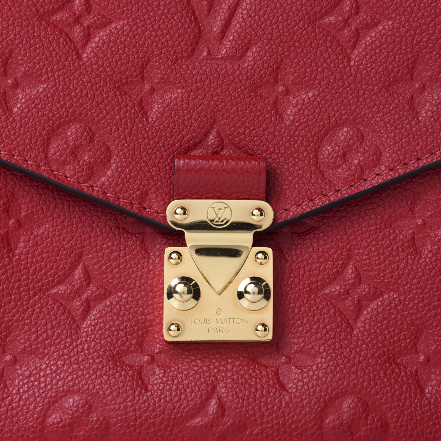 Louis Vuitton Empreinte Pochette Metis Cherry 9 of 10