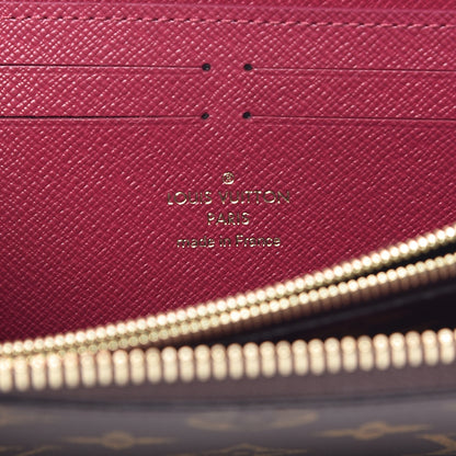 Louis Vuitton Monogram Clemence Wallet Fuchsia 6 of 7