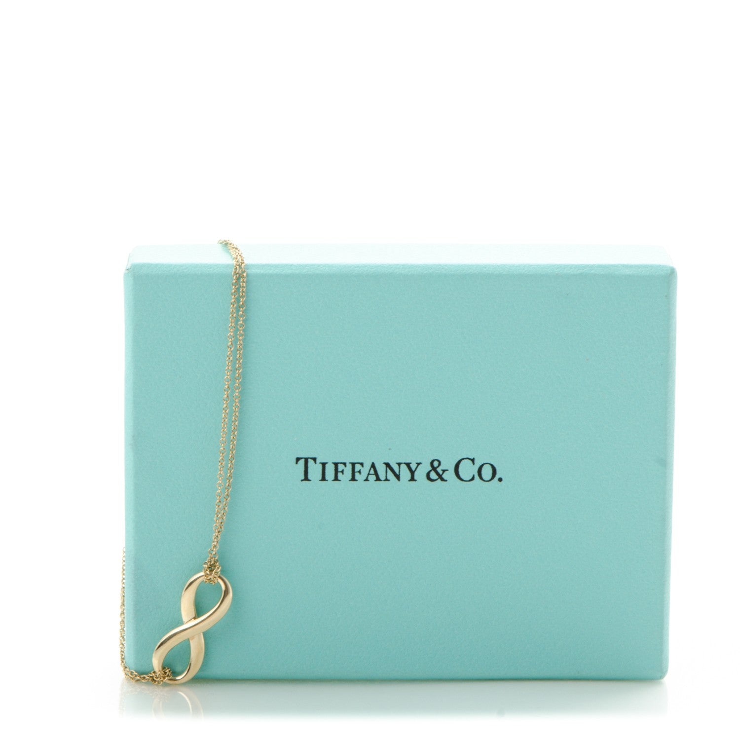 Tiffany 18K Yellow Gold Infinity Bracelet 6 of 6
