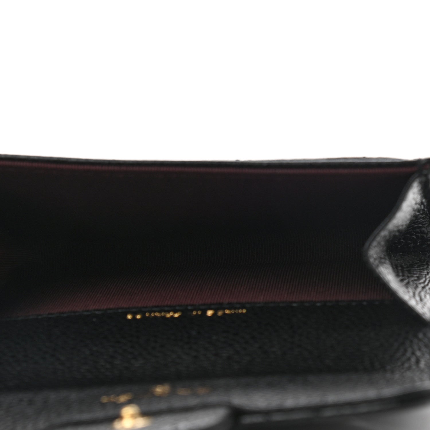 Chanel Caviar Quilted Flap Card Holder Wallet Black 5 of 9
