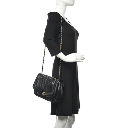 Chanel Lambskin Medium Simply Flap Black 2 of 10