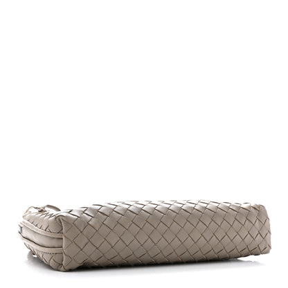 Bottega Veneta Nappa Intrecciato Nodini Crossbody Messenger Steel 3 of 14