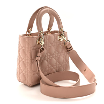 Christian Dior Lambskin Cannage Small My ABCDior Lady Dior Fard 3 of 9