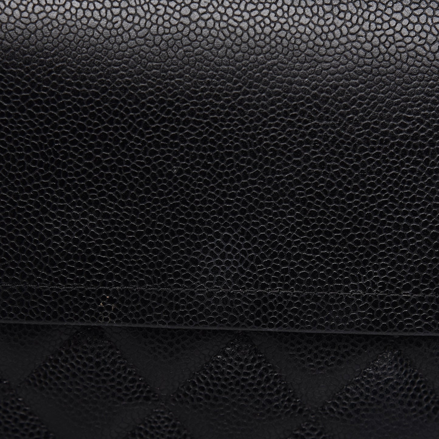 Caviar Quilted Maxi Double Flap Black