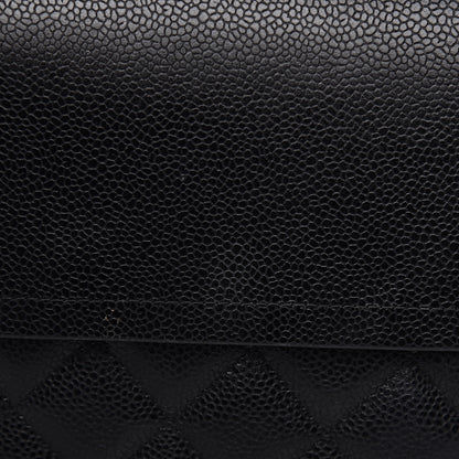 Chanel Caviar Quilted Maxi Double Flap Black 11 of 19