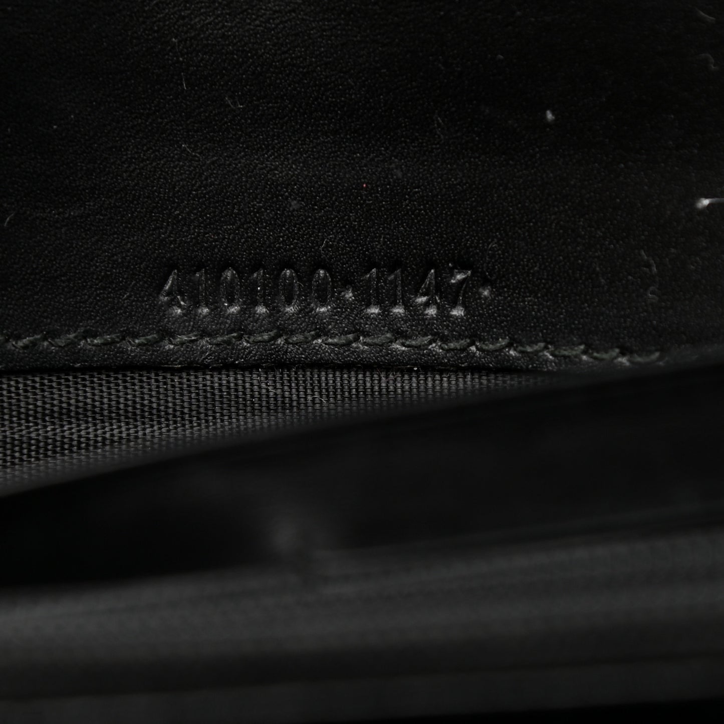 Guccissima Continental Flap Wallet Black