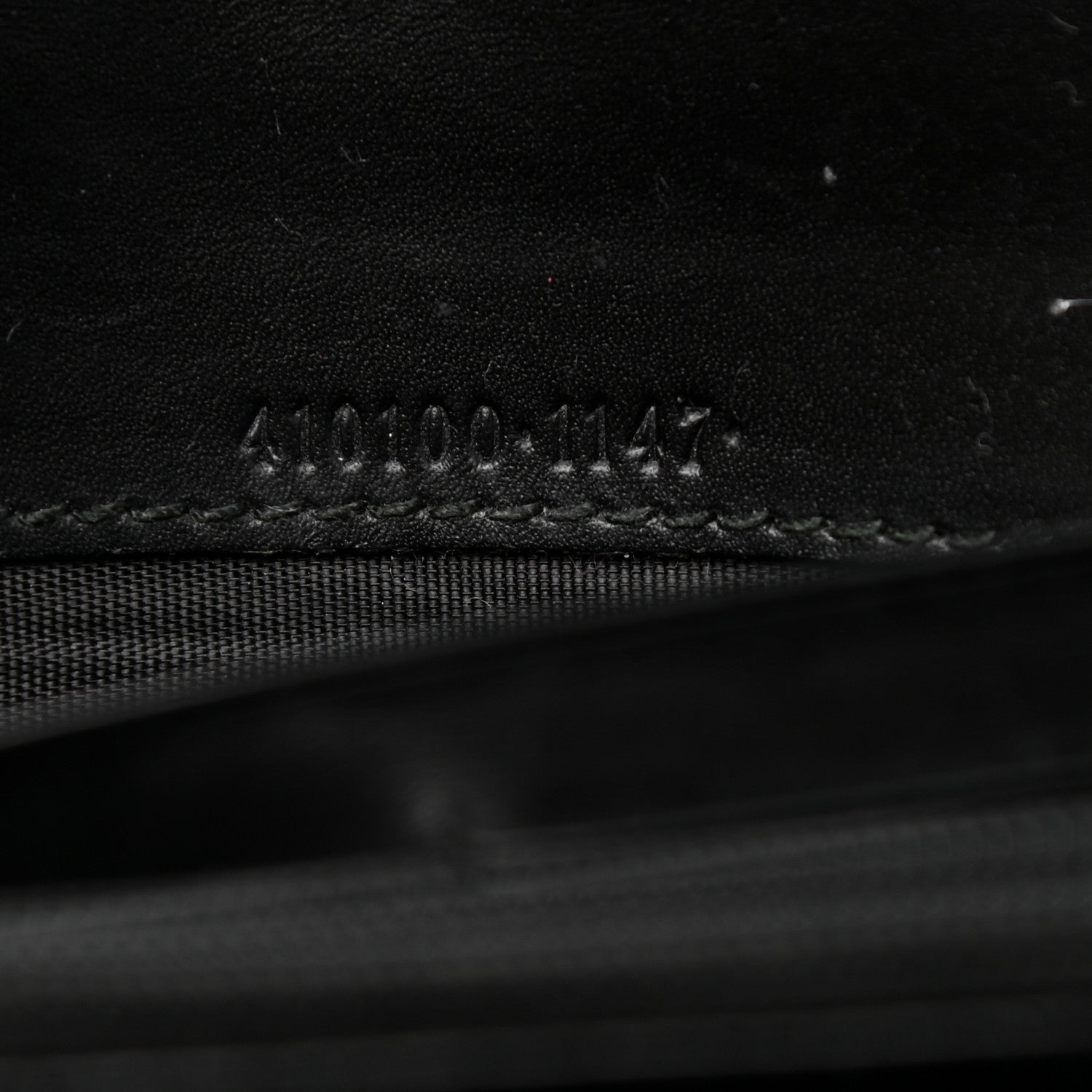 Gucci Guccissima Continental Flap Wallet Black 7 of 8