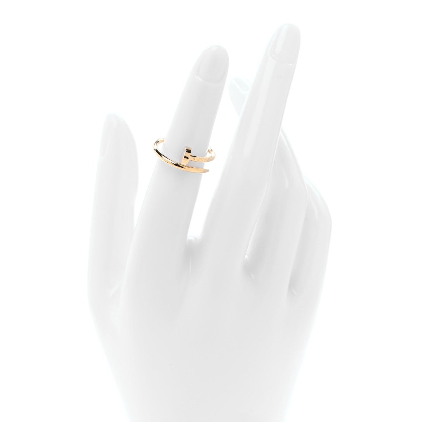 18K Yellow Gold Small Juste Un Clou Ring 49 5
