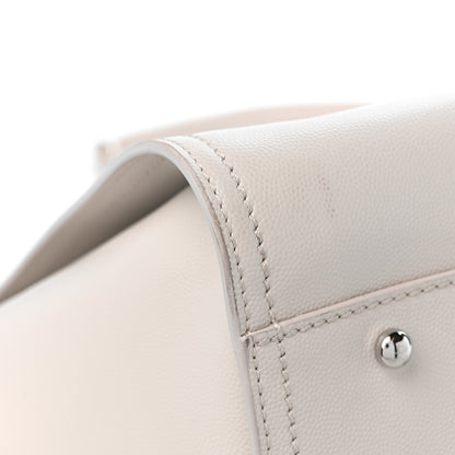 Chanel Caviar Medium Studded Deauville Tote White 8 of 15
