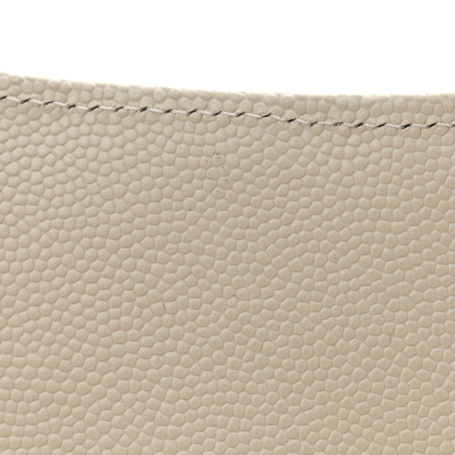 Chanel Caviar Quilted Large Gusset Flap Wallet White 13 of 13