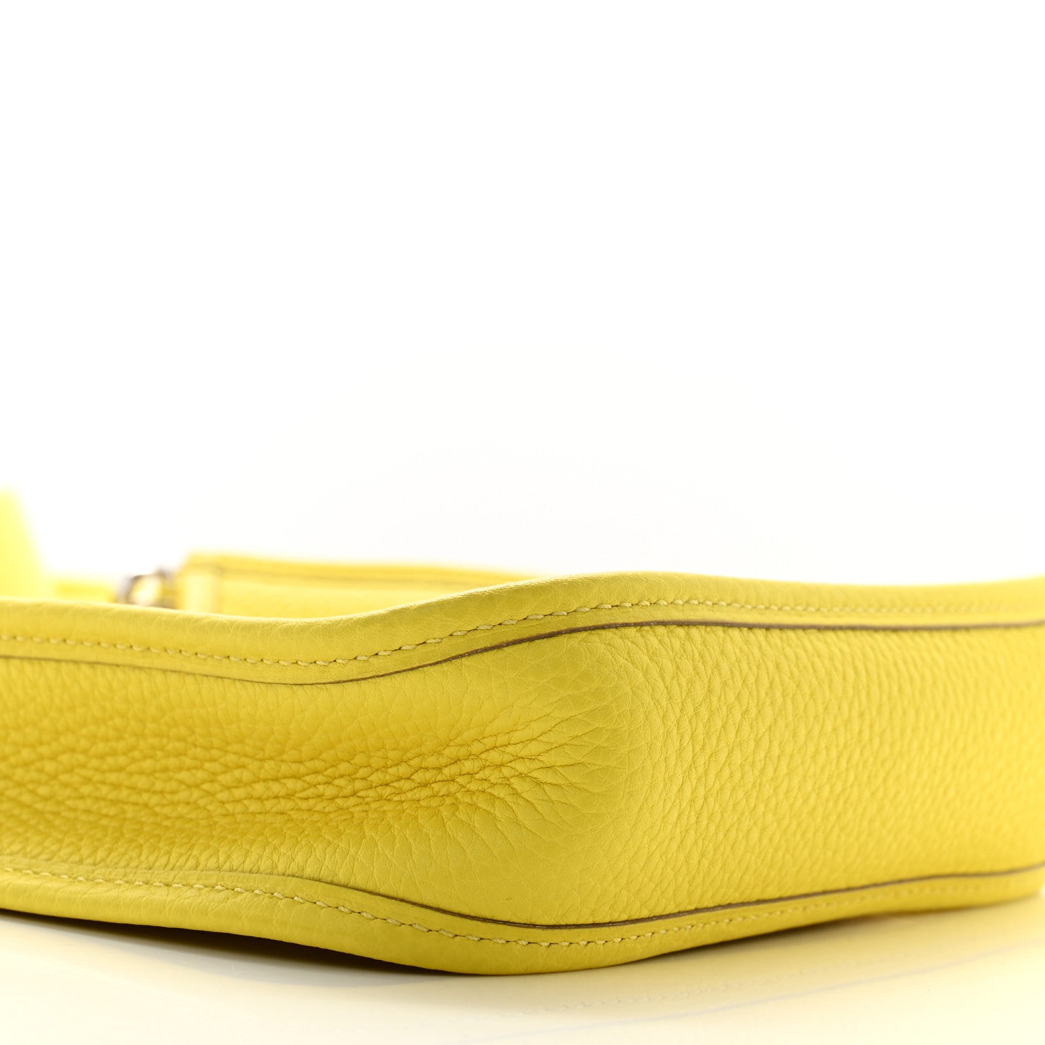 Hermes Taurillon Clemence Evelyne TPM Lime 9 of 11
