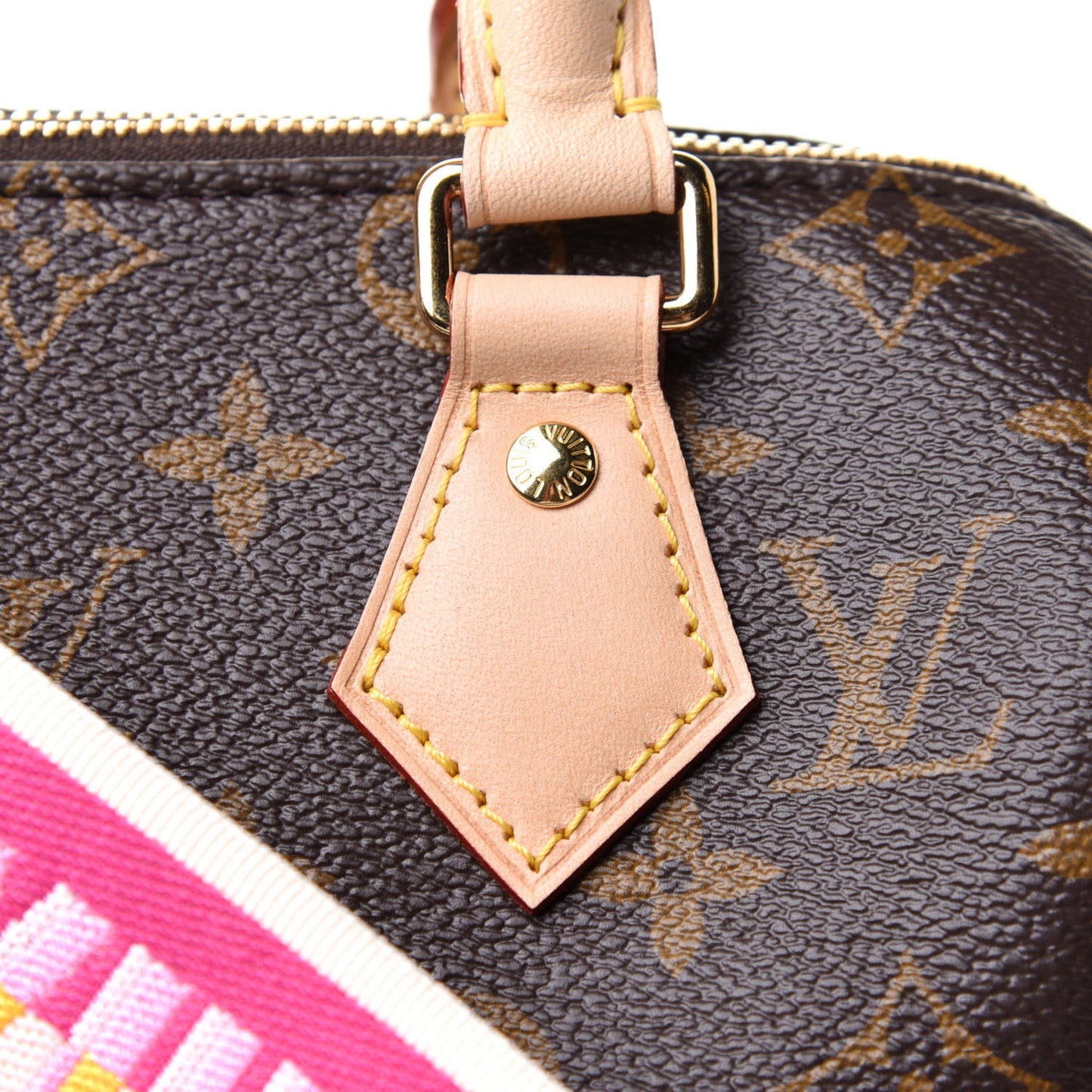 Monogram Speedy Bandouliere 20 Fuchsia
