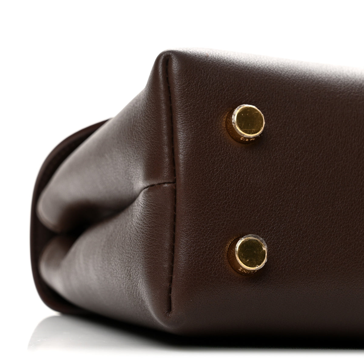 Supple Grained Calfskin Teen Nino Chestnut