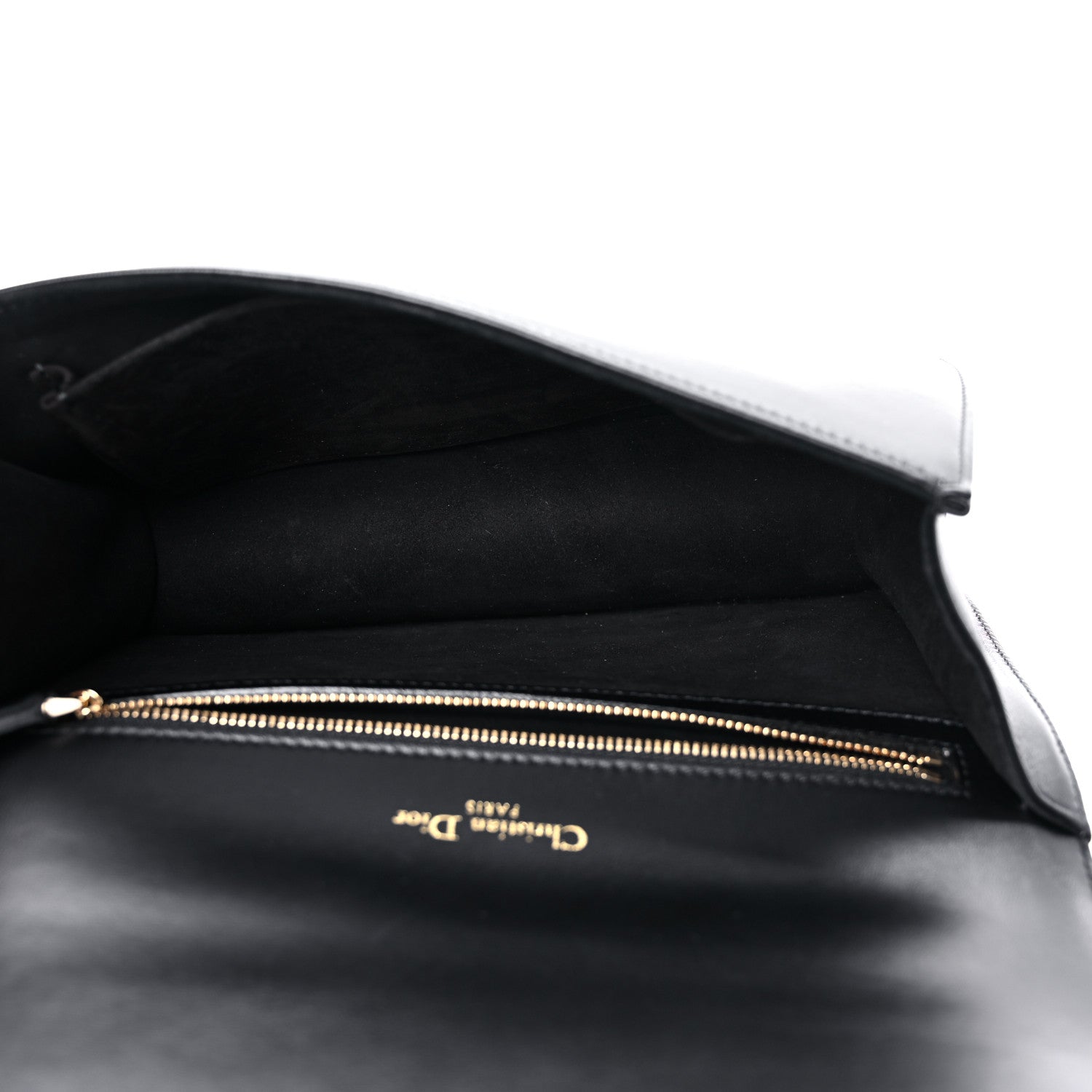 Christian Dior Lambskin Studded Medium Diorama Flap Bag Black 5 of 17