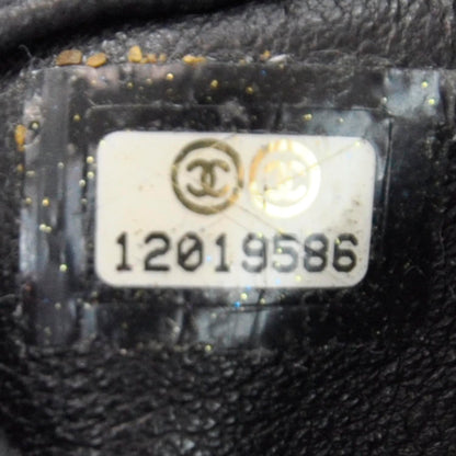 Chanel Quilted Leather 2.55 Ankle Wrist Bag Black 5 of 6
