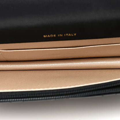 Chanel Lambskin Quilted Dynasty Flap Phone Holder With Chain Black 5 of 11