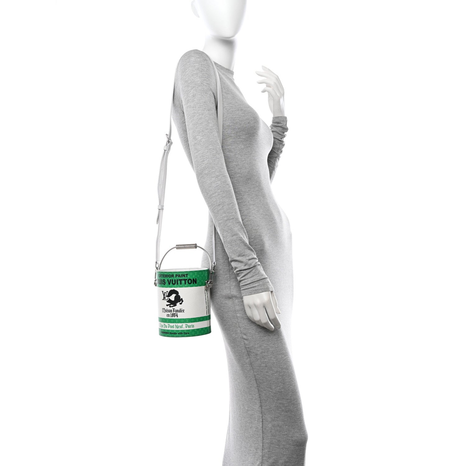 Louis Vuitton Monogram LV Paint Can Green 2 of 16