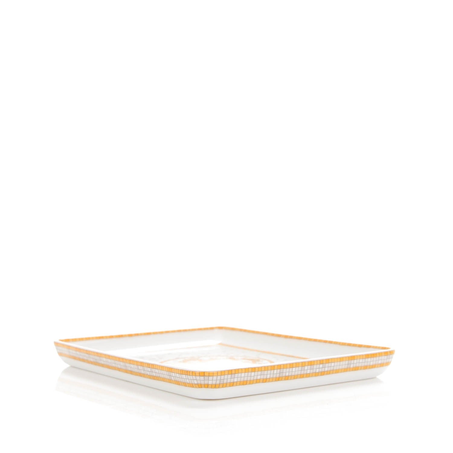 Hermes Porcelain Mosaique au 24 Sushi Plate 5 of 5