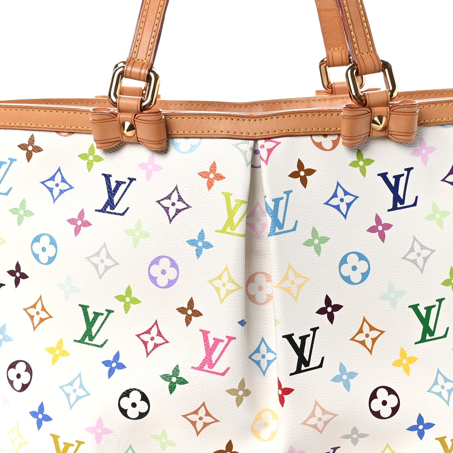 Louis Vuitton Monogram Multicolor Sharleen MM White 7 of 9