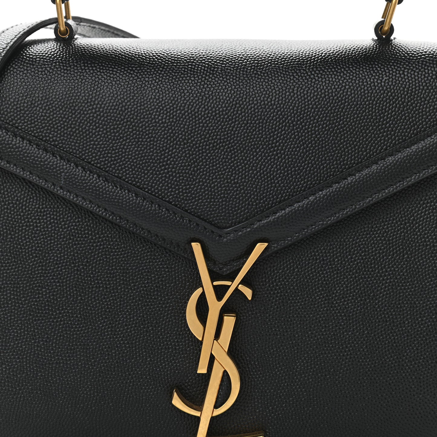 Grain de Poudre Mini Classic Monogram Cassandra Top Handle Black Rouge Legion