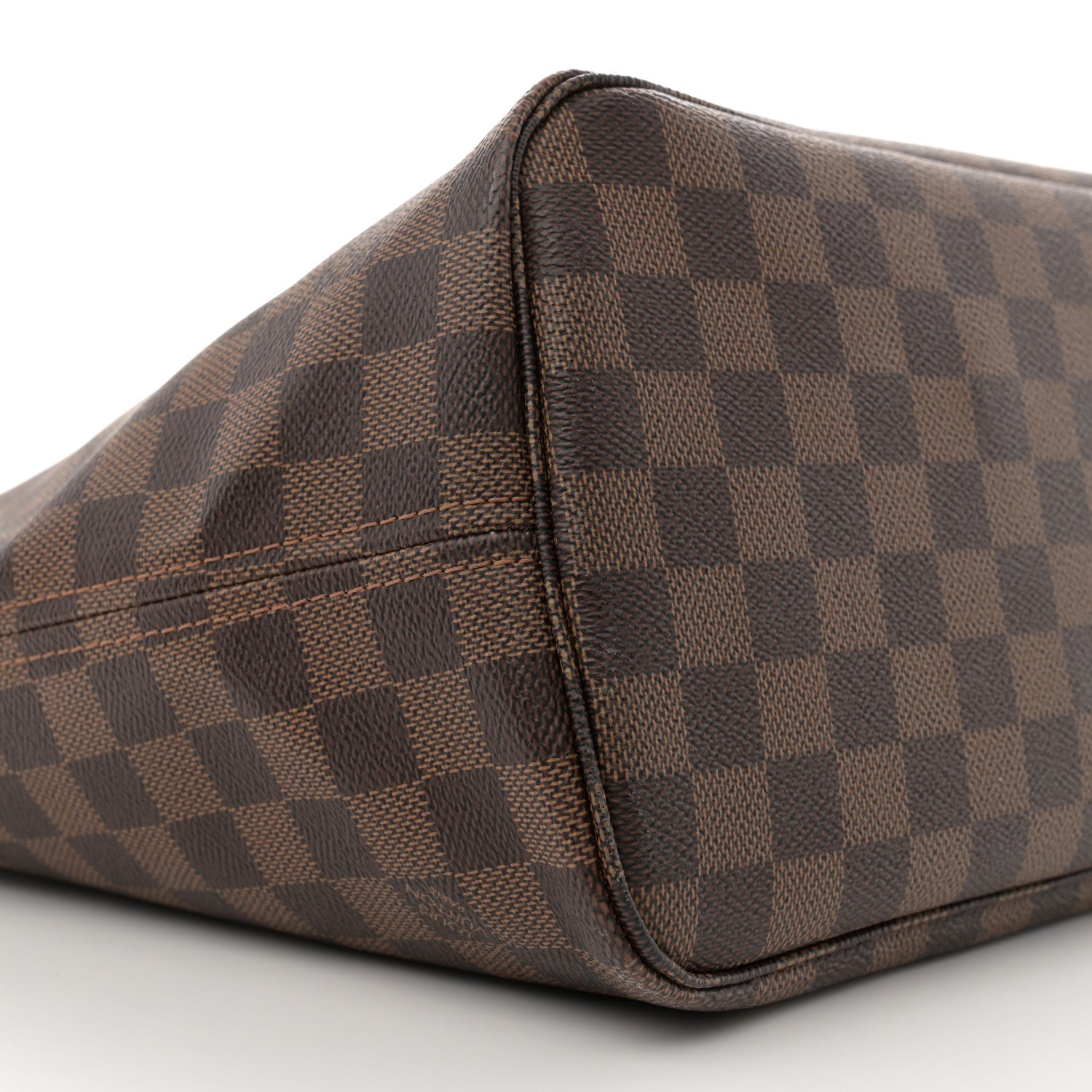 Louis Vuitton Damier Ebene Neo Neverfull MM Rose Ballerine 9 of 12