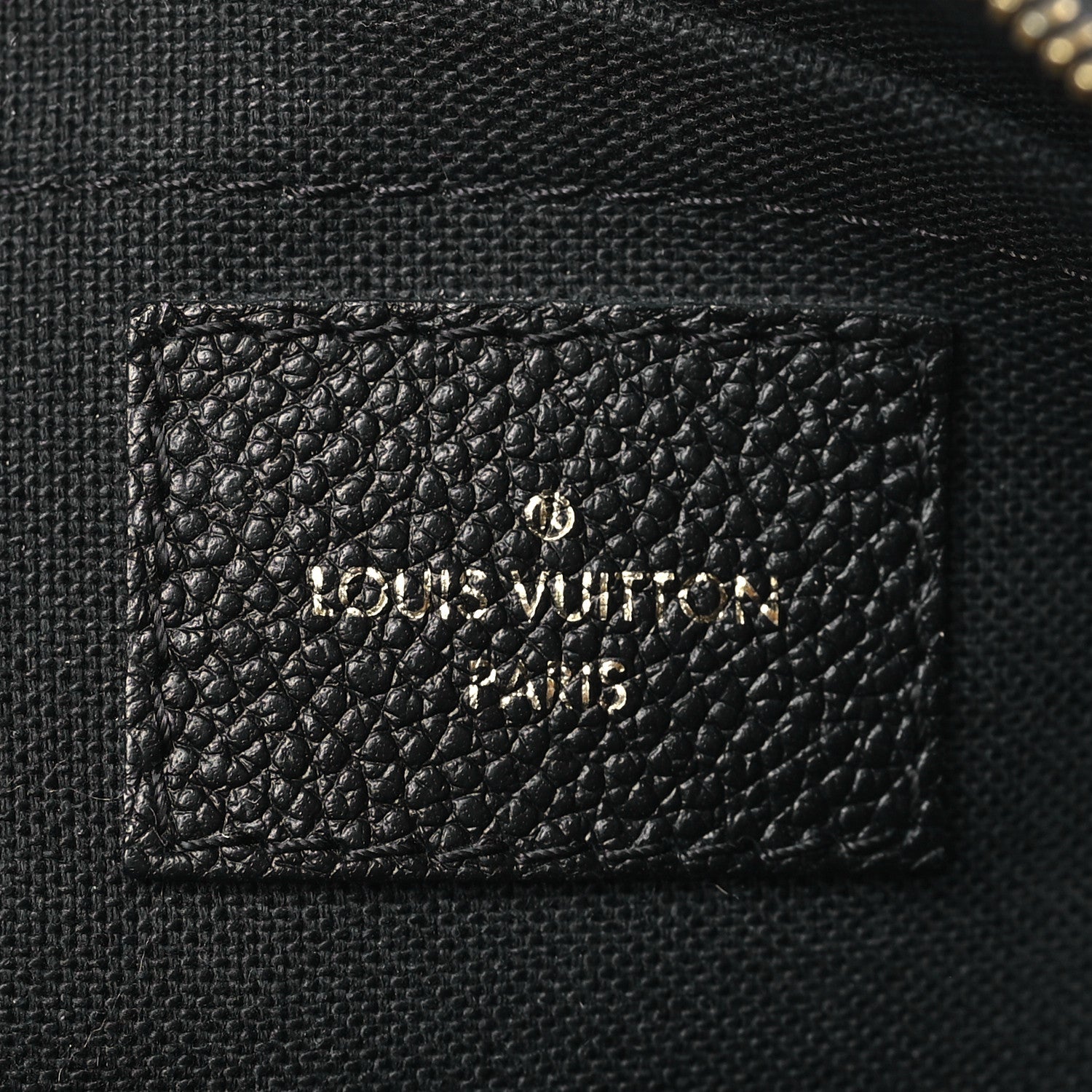 Louis Vuitton Monogram Pallas Clutch Black 6 of 9