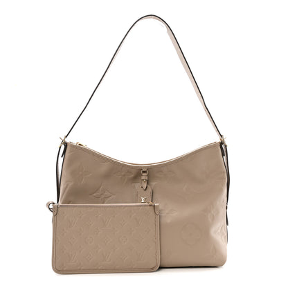 Louis Vuitton Empreinte Monogram Giant Carryall MM Tourterelle 3 of 10