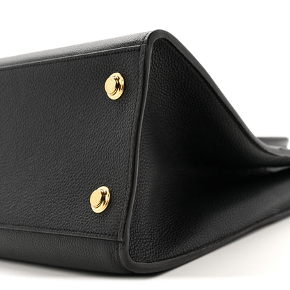 Louis Vuitton Taurillon City Steamer MM Black 9 of 9