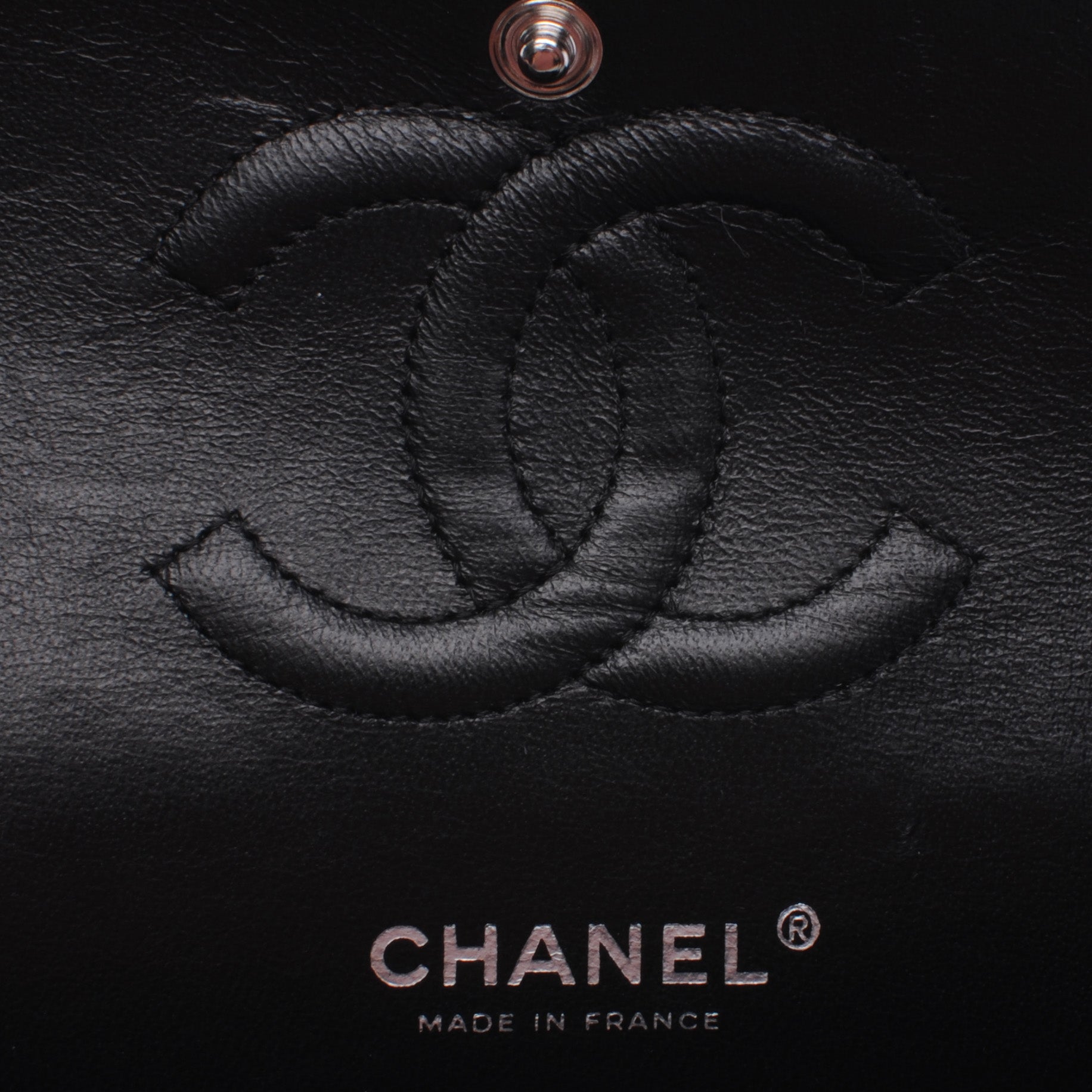 Chanel Caviar Quilted Medium Double Flap Black 6 of 8