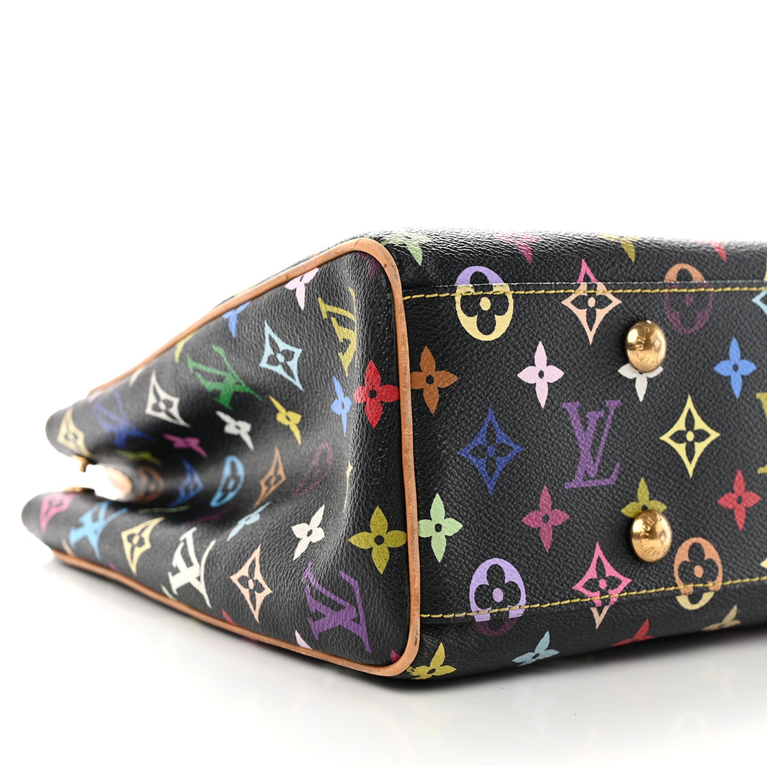 Louis Vuitton Monogram Multicolor Aurelia MM Black 9 of 13