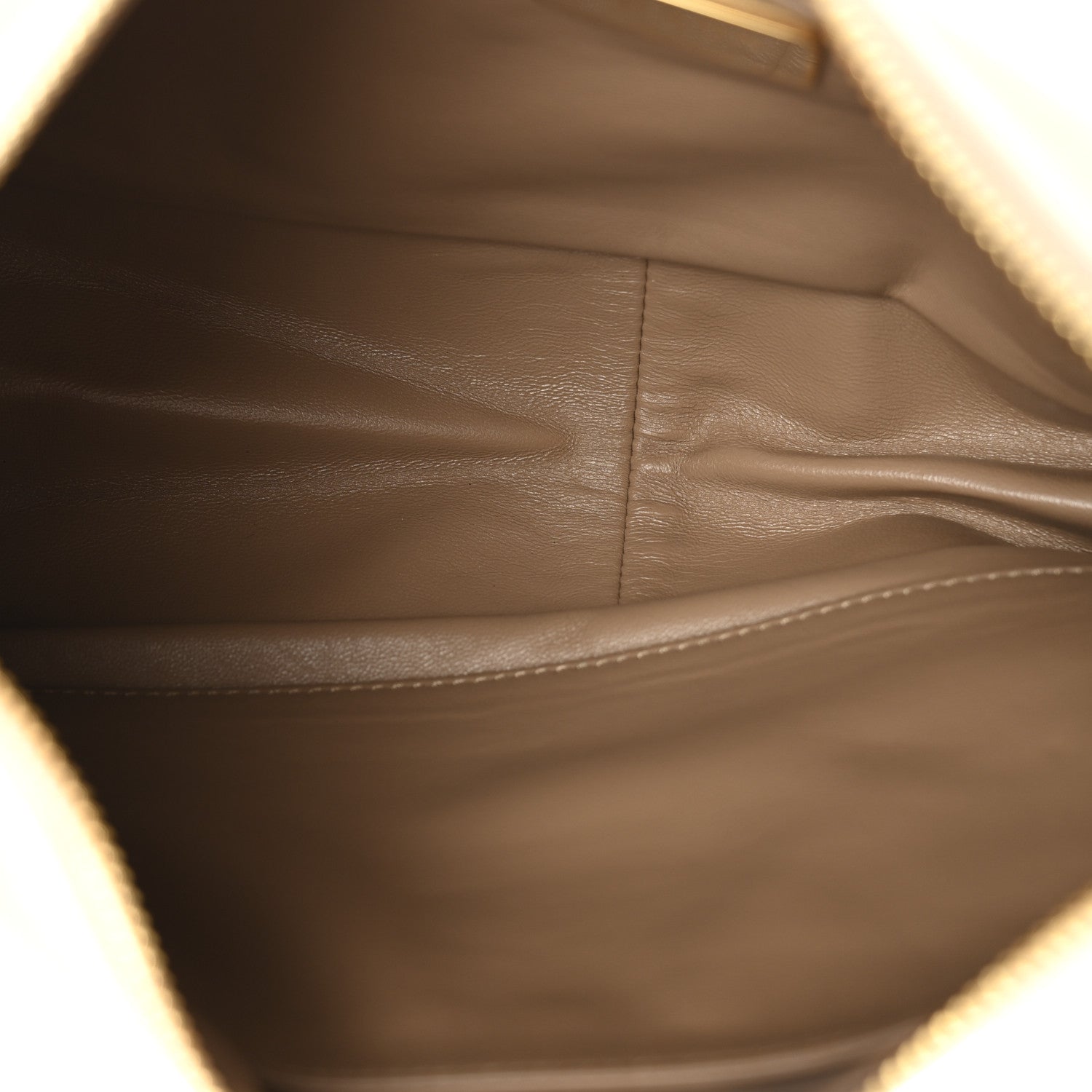 Prada Soft Calfskin Medium Aimee Shoulder Bag Travertine 5 of 10