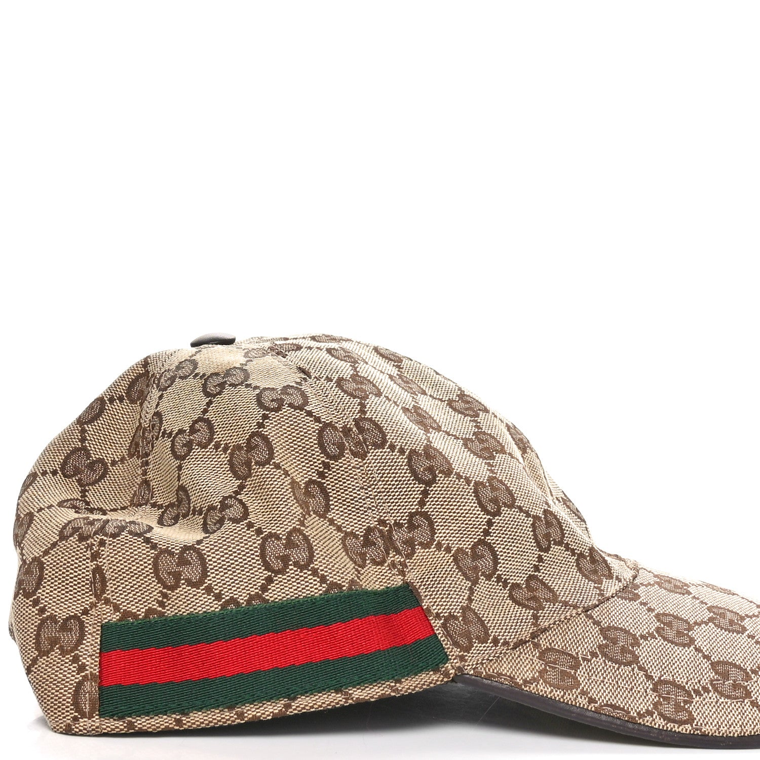 Gucci Monogram Web Baseball Hat S Beige Cocoa 5 of 8