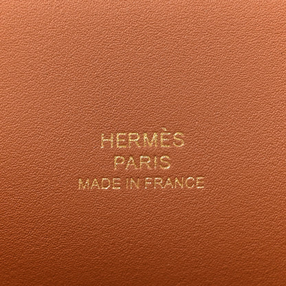 Hermes Swift Kelly Pochette Clutch Gold 6 of 10